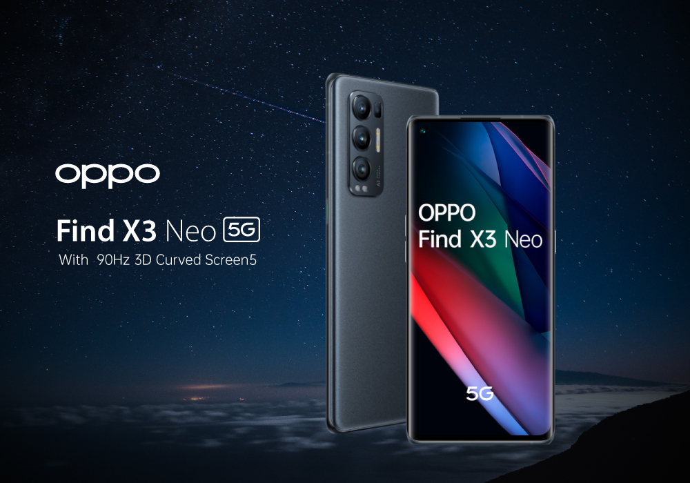 Find X3 Neo 5G with 90Hz 3D Curved Screen - Five Tech Blog